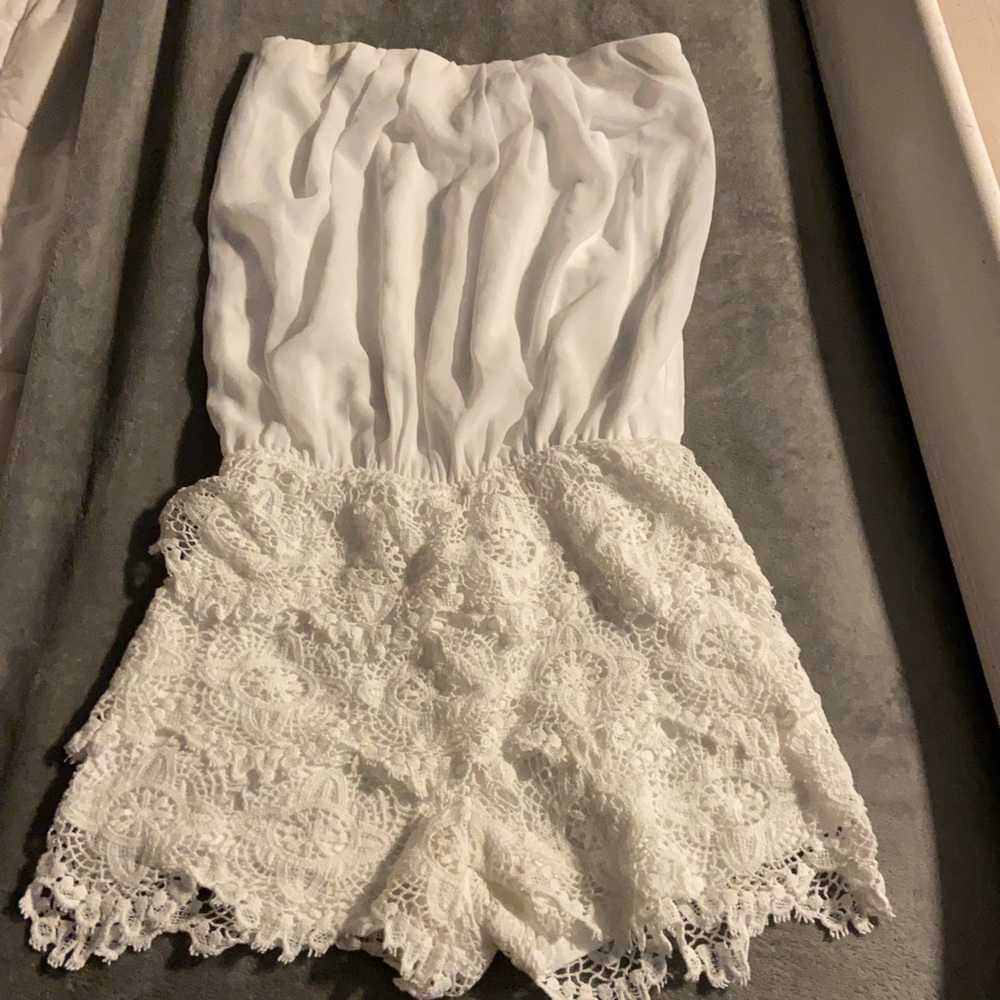 White Romper